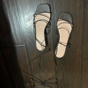 EUC once J Crew brown sandals